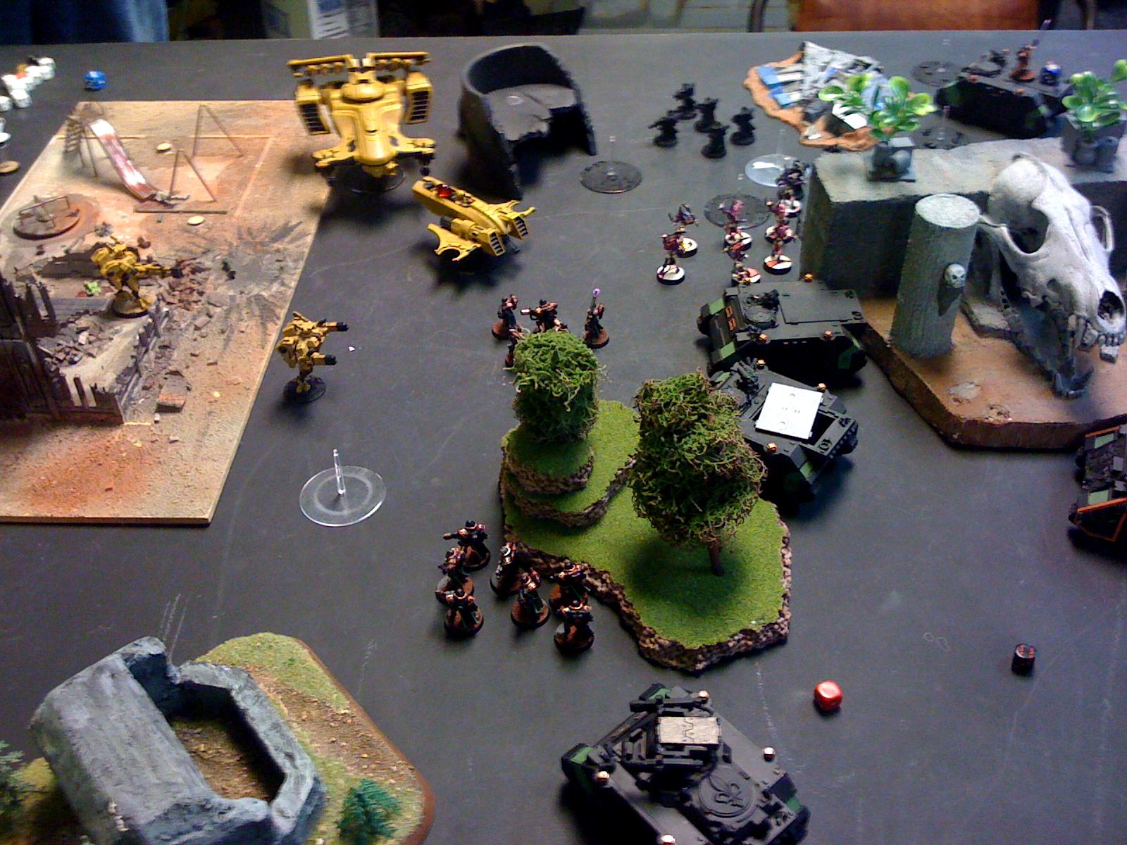 Battle Report, Sisters Of Battle, Tau