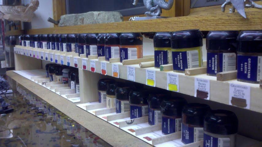 Mah Paint Shelf