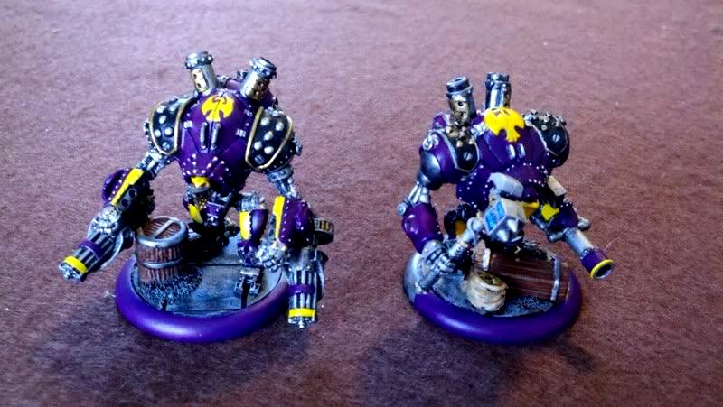 Jacks, Warmachine, Cygnar Warjacks