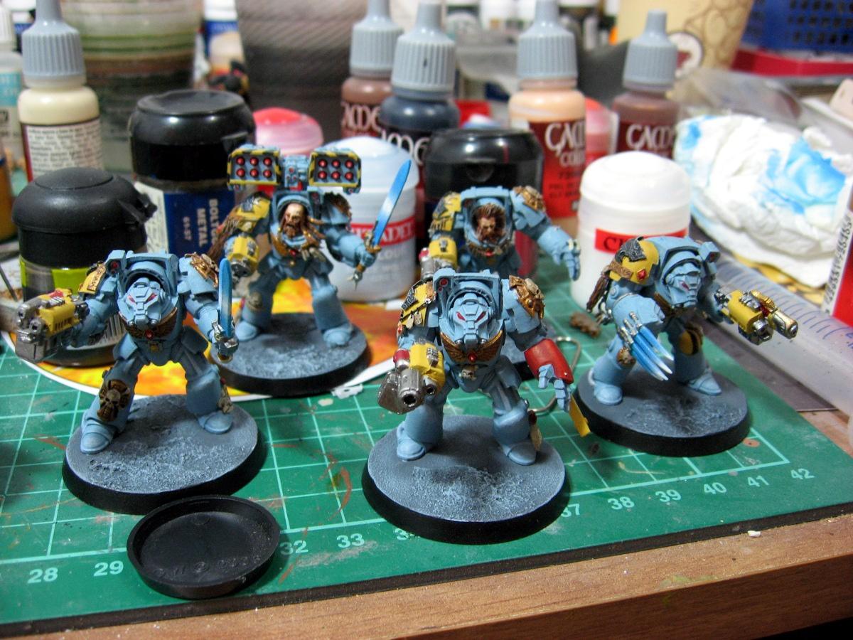 Space Wolves, Terminator Armor, Warhammer 40,000