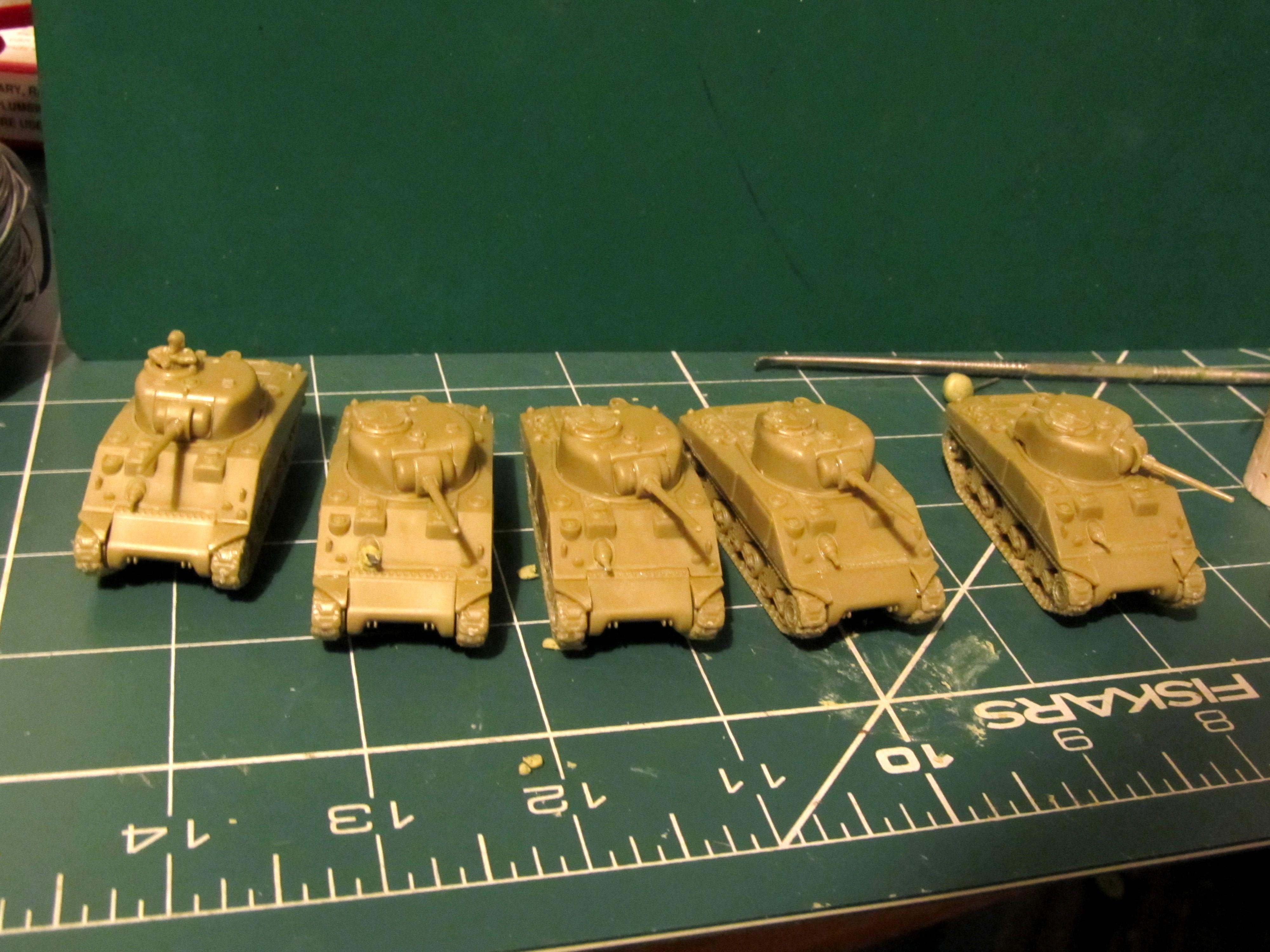 M4A2 Thin Mantlet Shermans