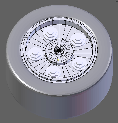 3d Modelling, Wheel, Wheel - fourth attempt!