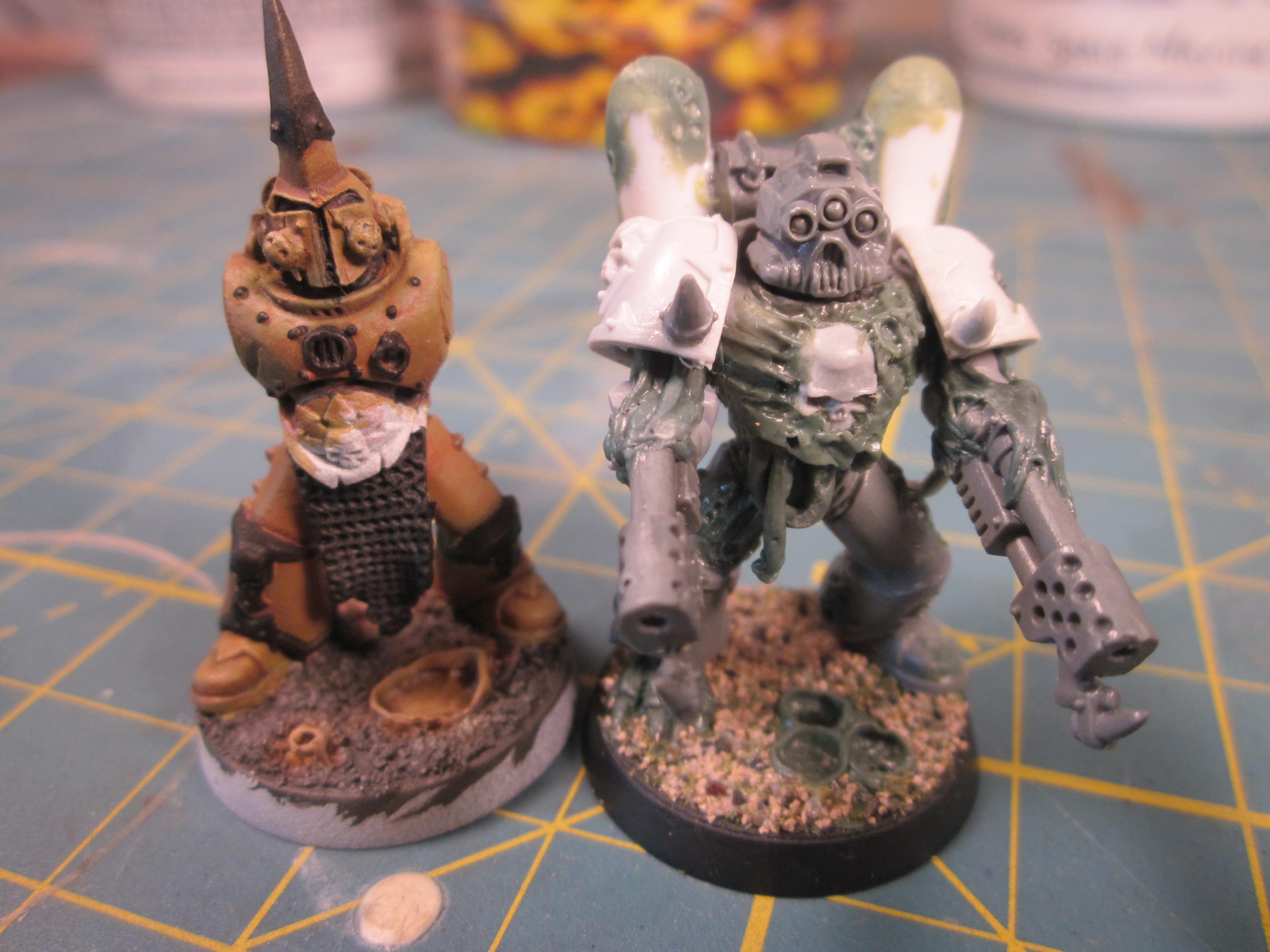 Chaos, Conversion, Death Guard, Nurgle, Plague, Space Marines