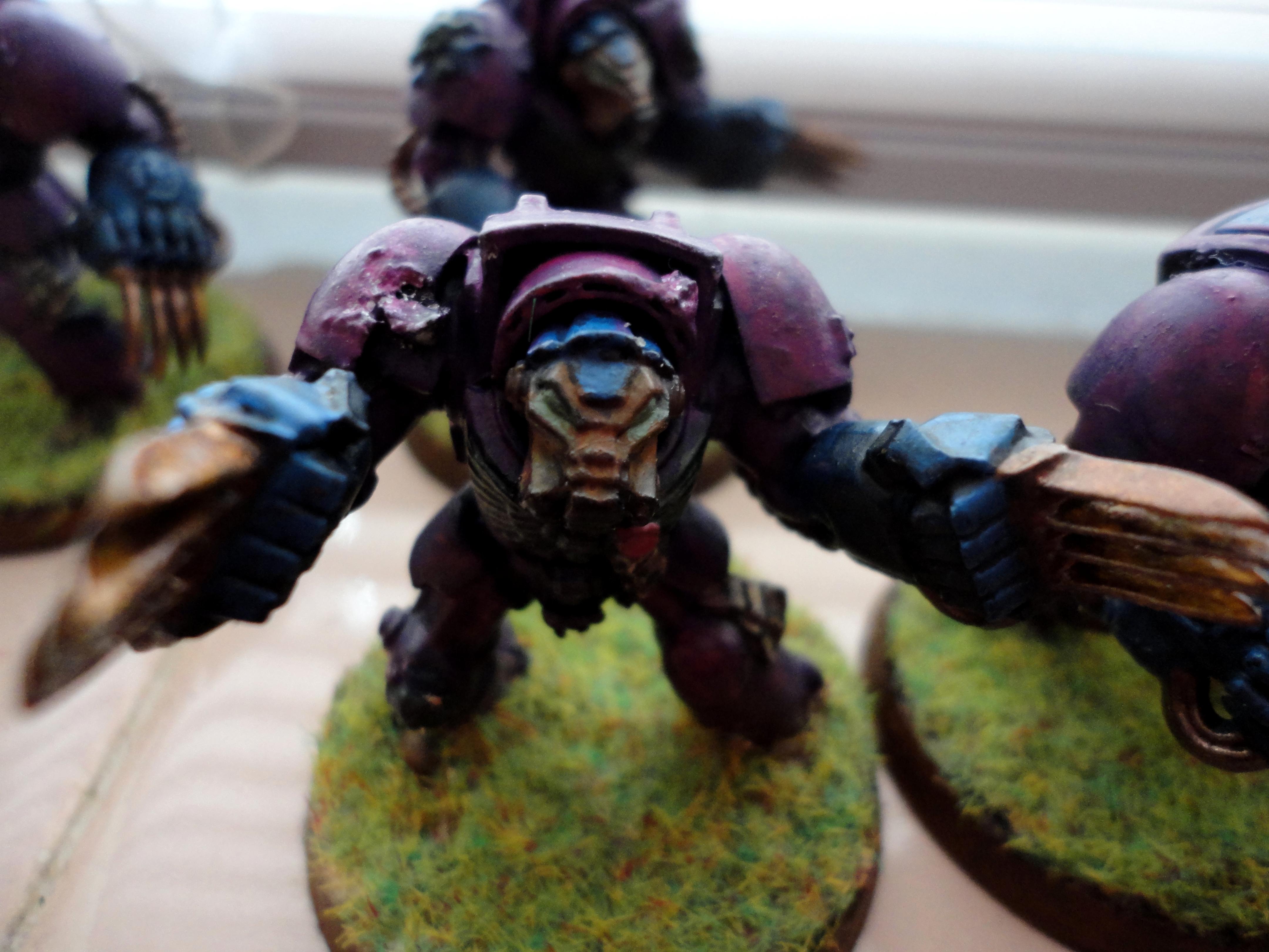 Some battle damage