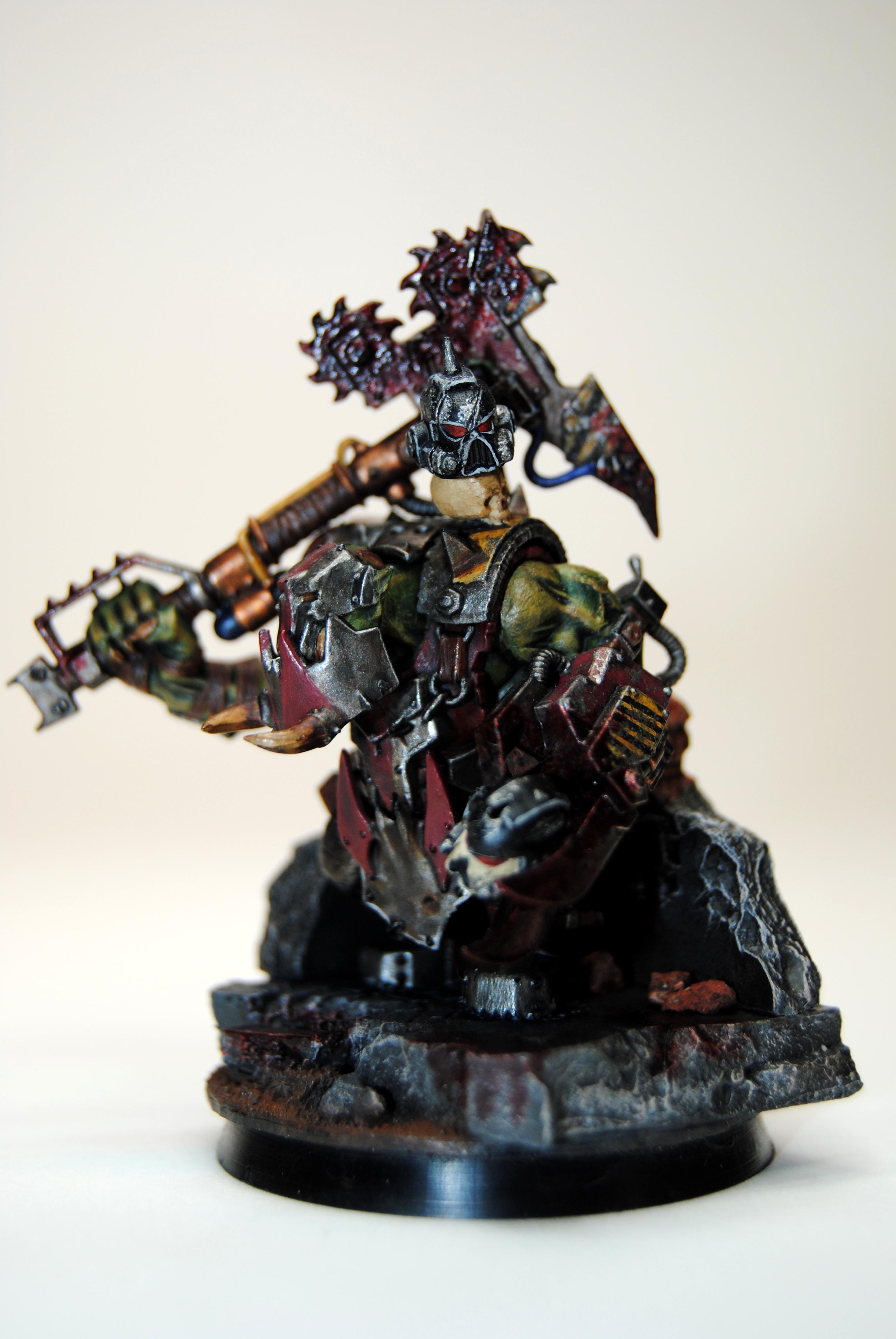 Green Skin, Nob, Orks, Warboss