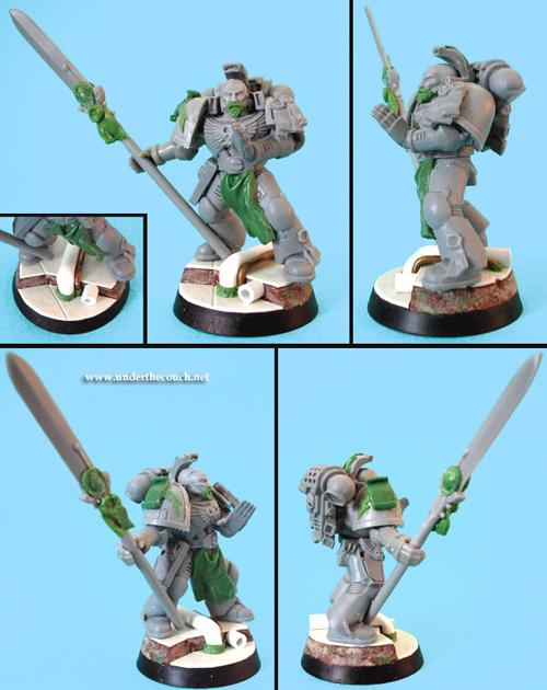 Conversion, Greenstuff, Librarian, Space Marines