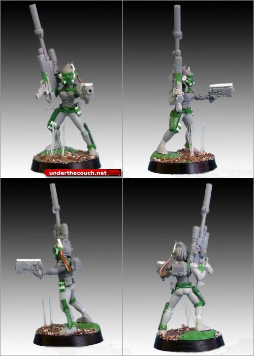 Assassin, Conversion, Greenstuff, Sculpted, Vindicare