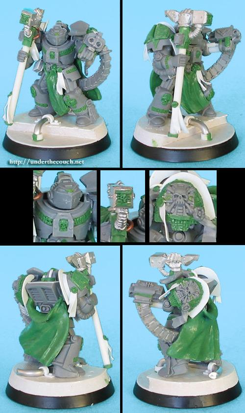 Conversion, Greenstuff, Grey Knights, Sculpted, Space Marines