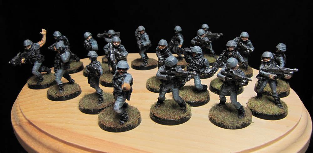 Infantry, Mobile Infantry, Roughnecks, Starship Troopers