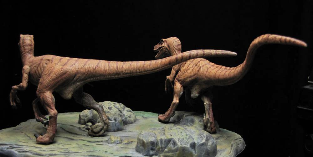 Jurassic, Model Kit, Park, Plastic, Velociraptor