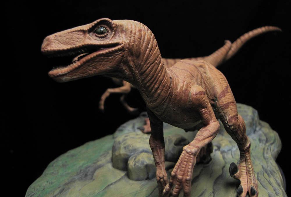Jurassic, Model Kit, Park, Plastic, Velociraptor