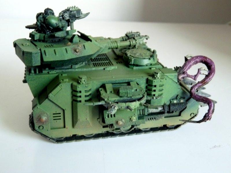 Chaos, Chaos Space Marines, Mutated, Nurgle, Pip, Predator, Warhammer 40,000, Warhammer Fantasy
