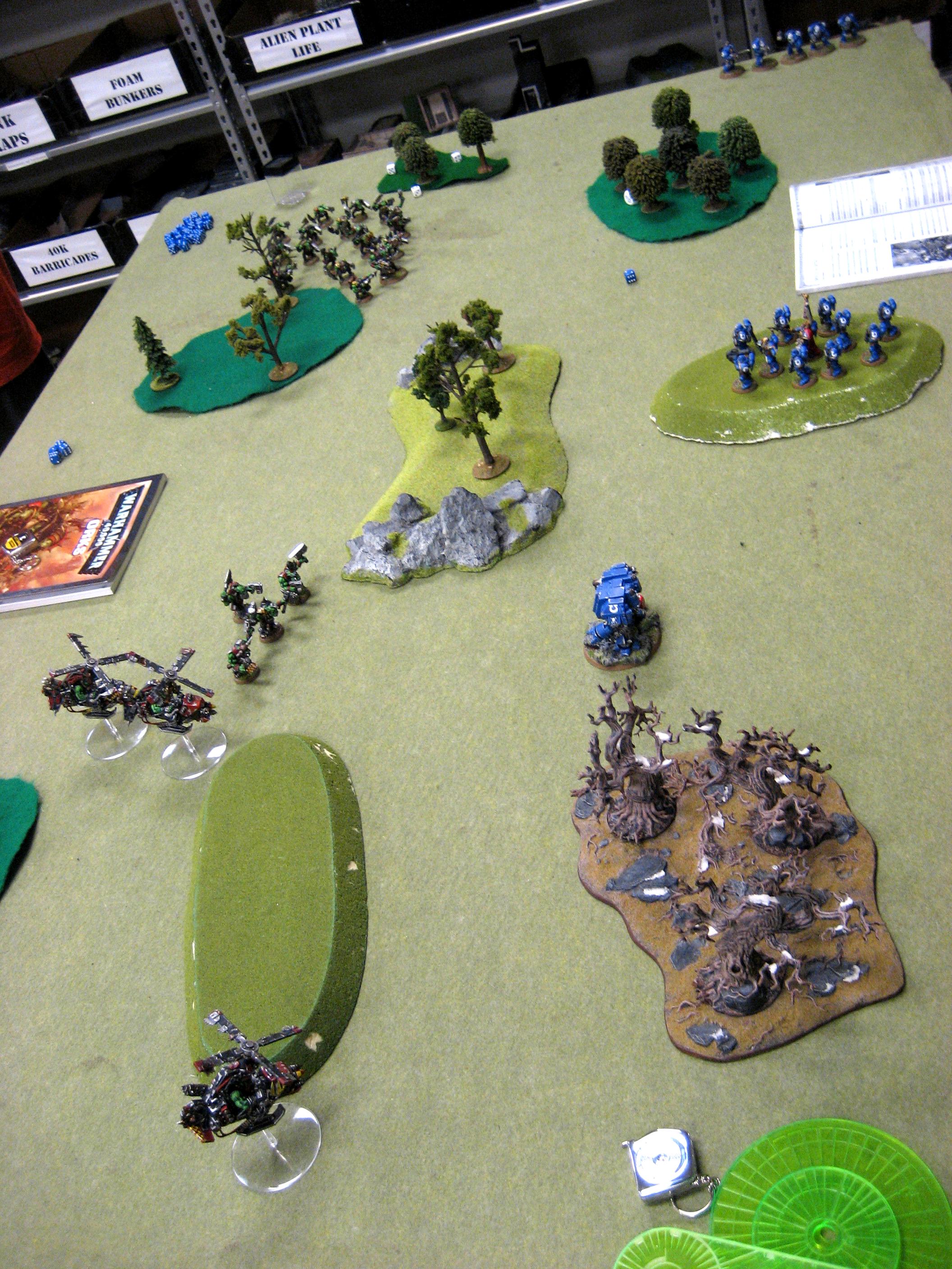 Assault On Black Reach, Battle Report, Orks, Space Marines, Ultramarines