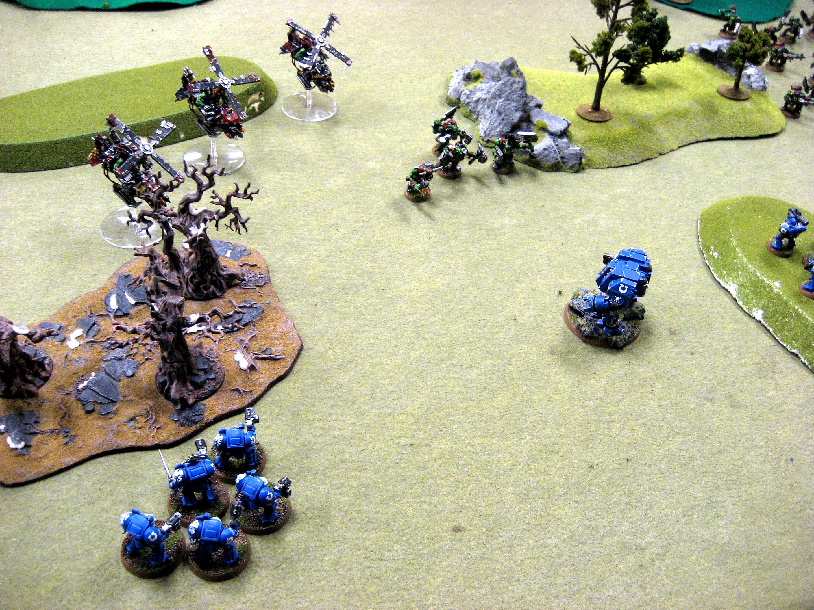 Assault On Black Reach, Battle Report, Orks, Space Marines, Ultramarines