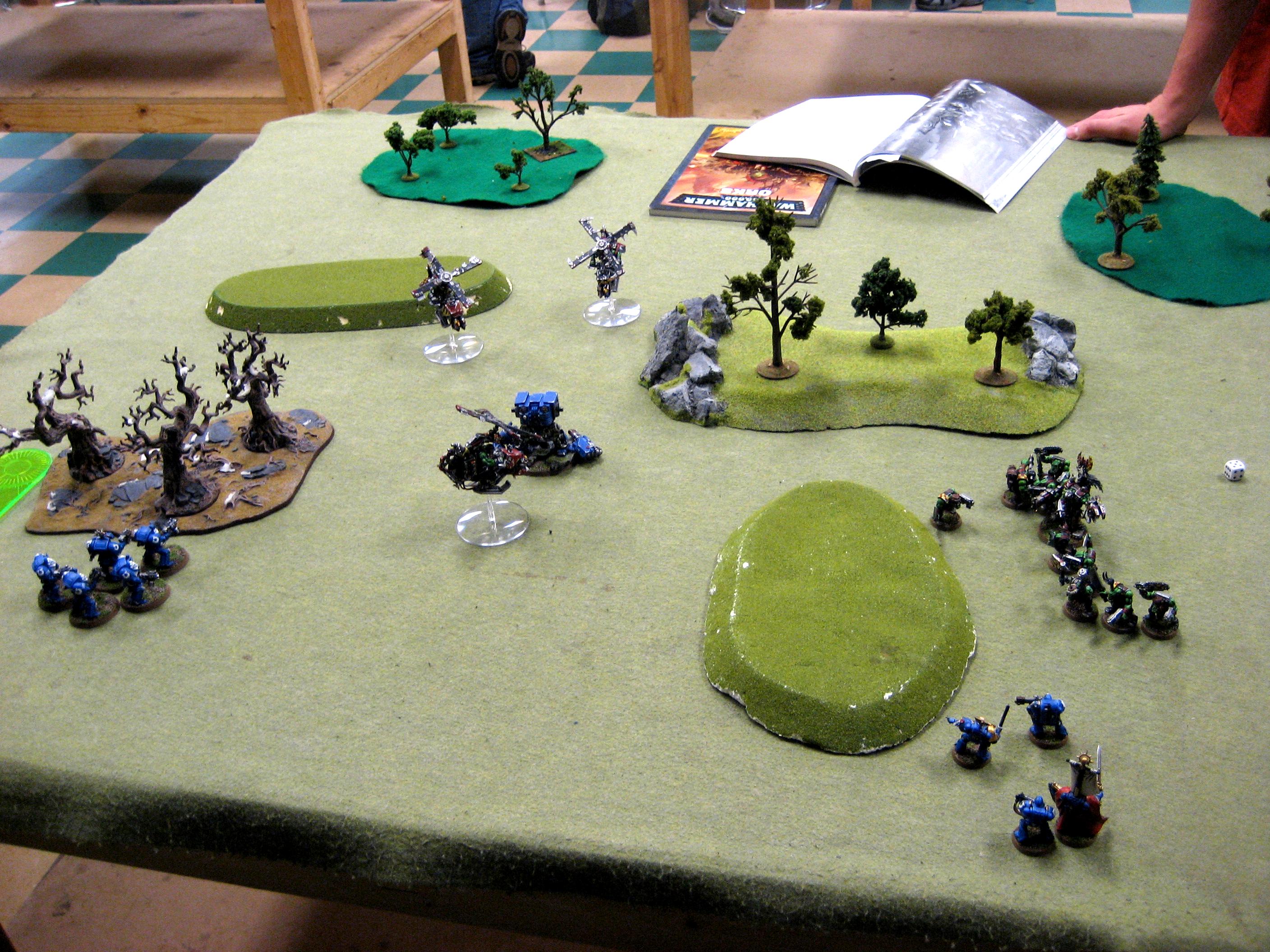 Assault On Black Reach, Battle Report, Orks, Space Marines, Ultramarines