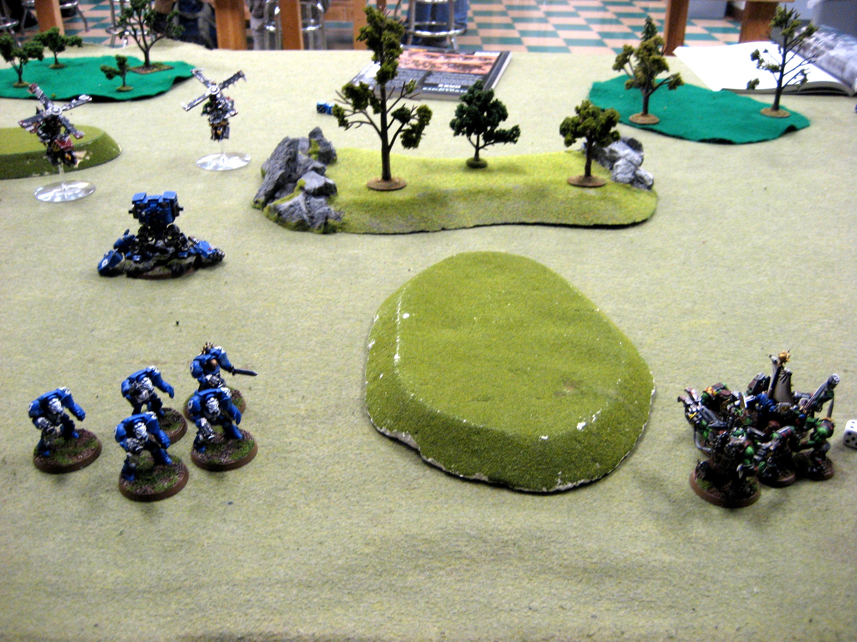 Assault On Black Reach, Battle Report, Orks, Space Marines, Ultramarines