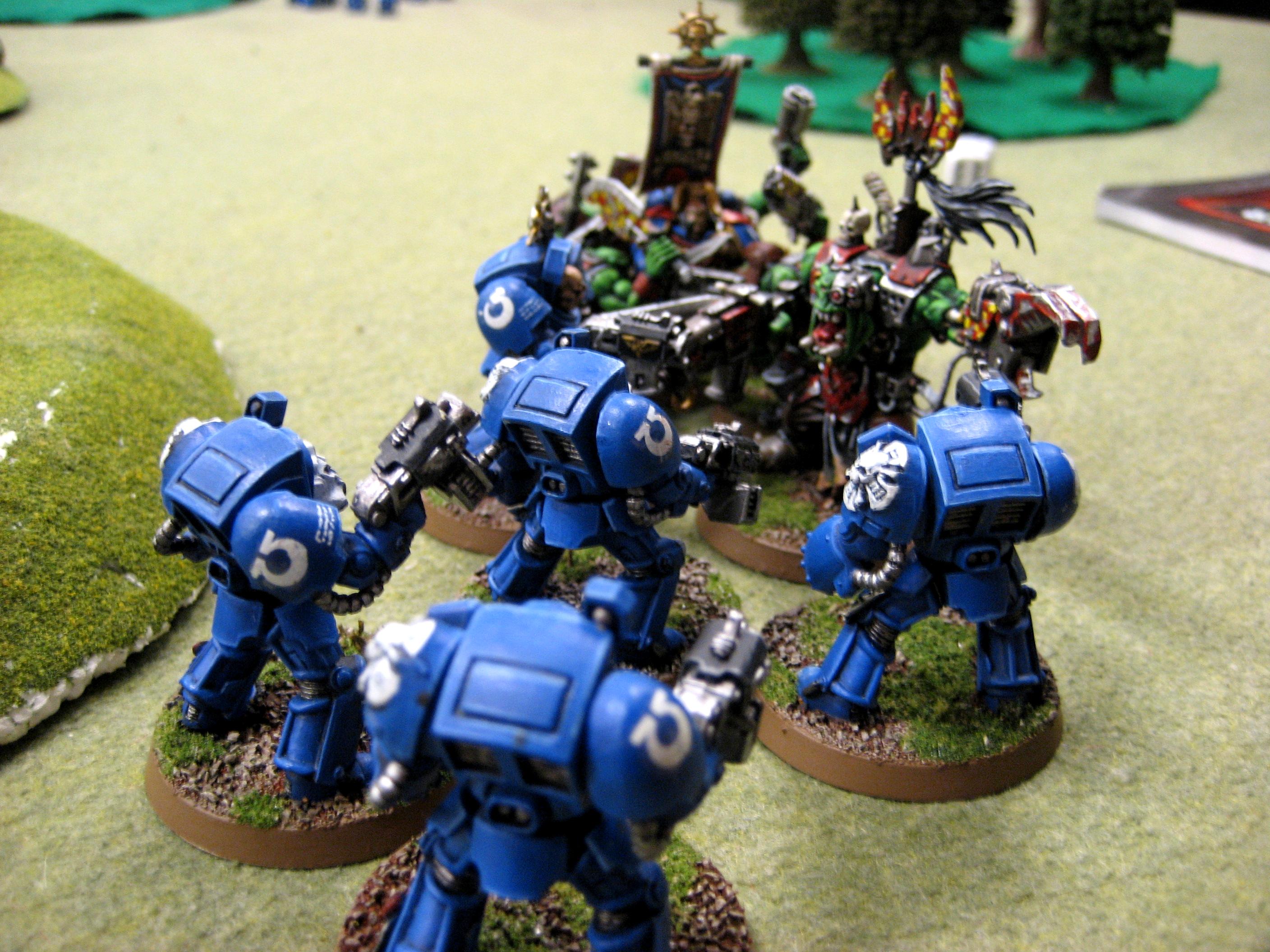 Assault On Black Reach, Battle Report, Orks, Space Marines, Ultramarines