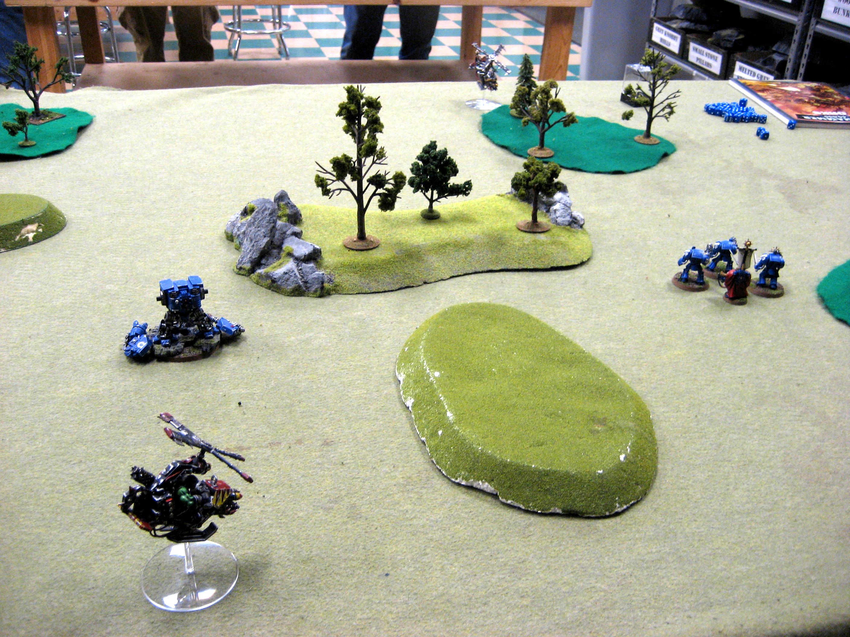 Assault On Black Reach, Battle Report, Orks, Space Marines, Ultramarines