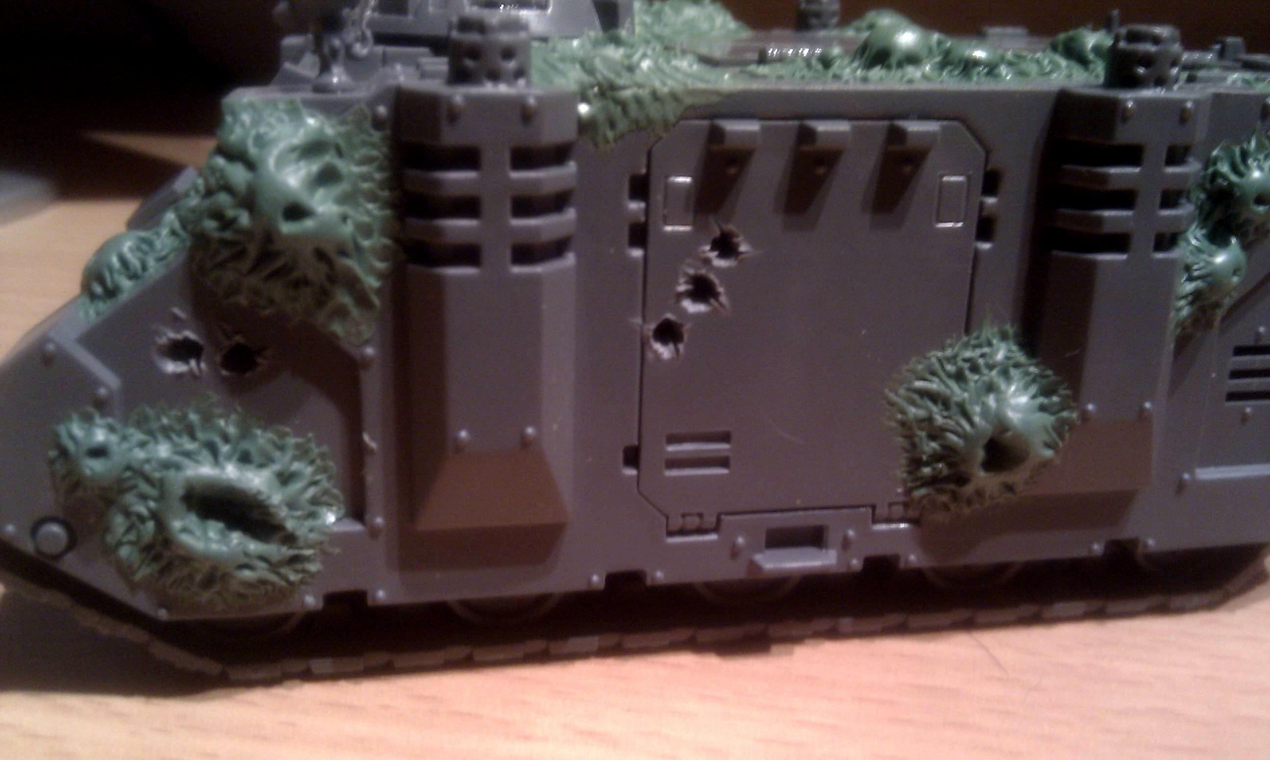 Nurgle Rhino WIP