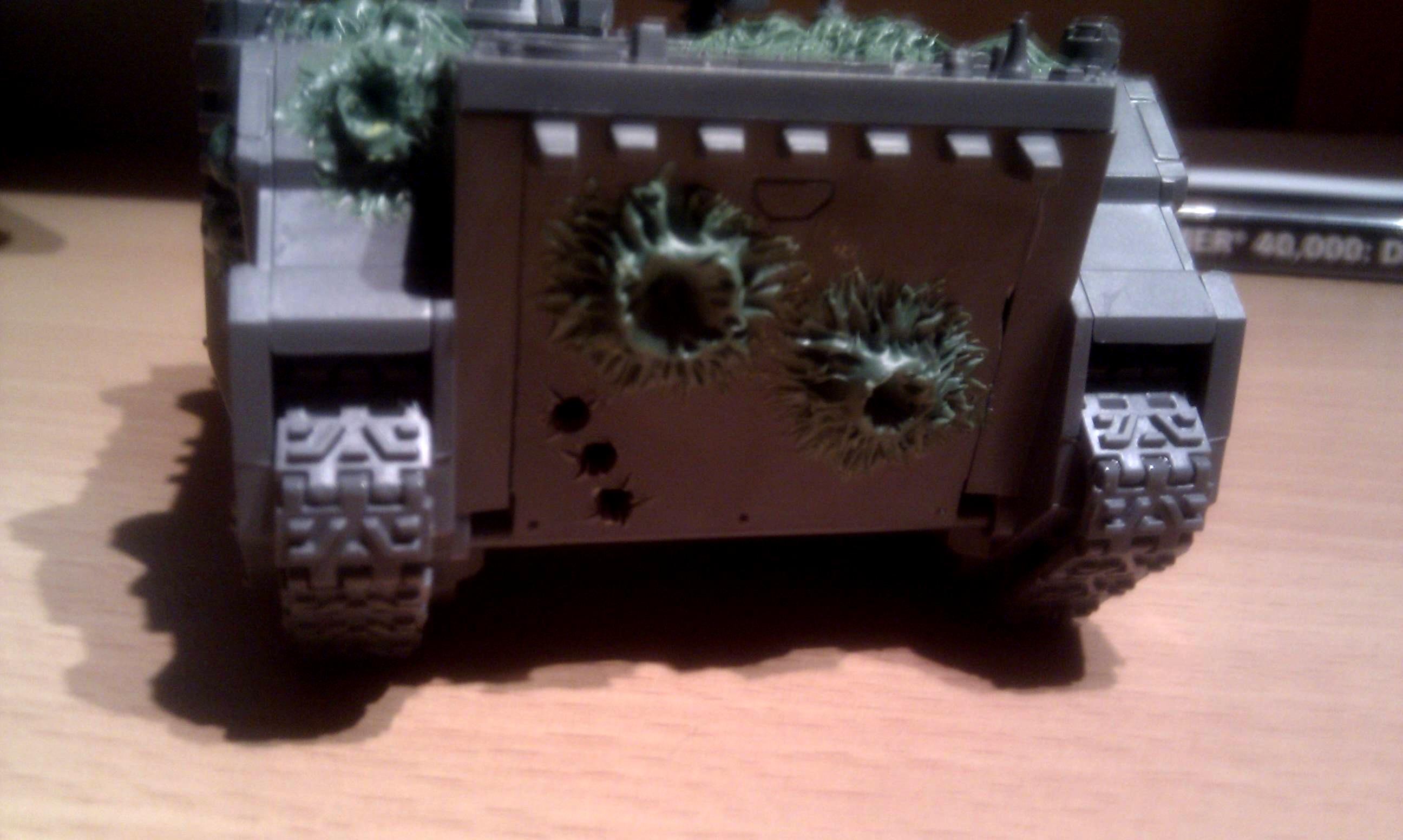 Nurgle Rhino WIP