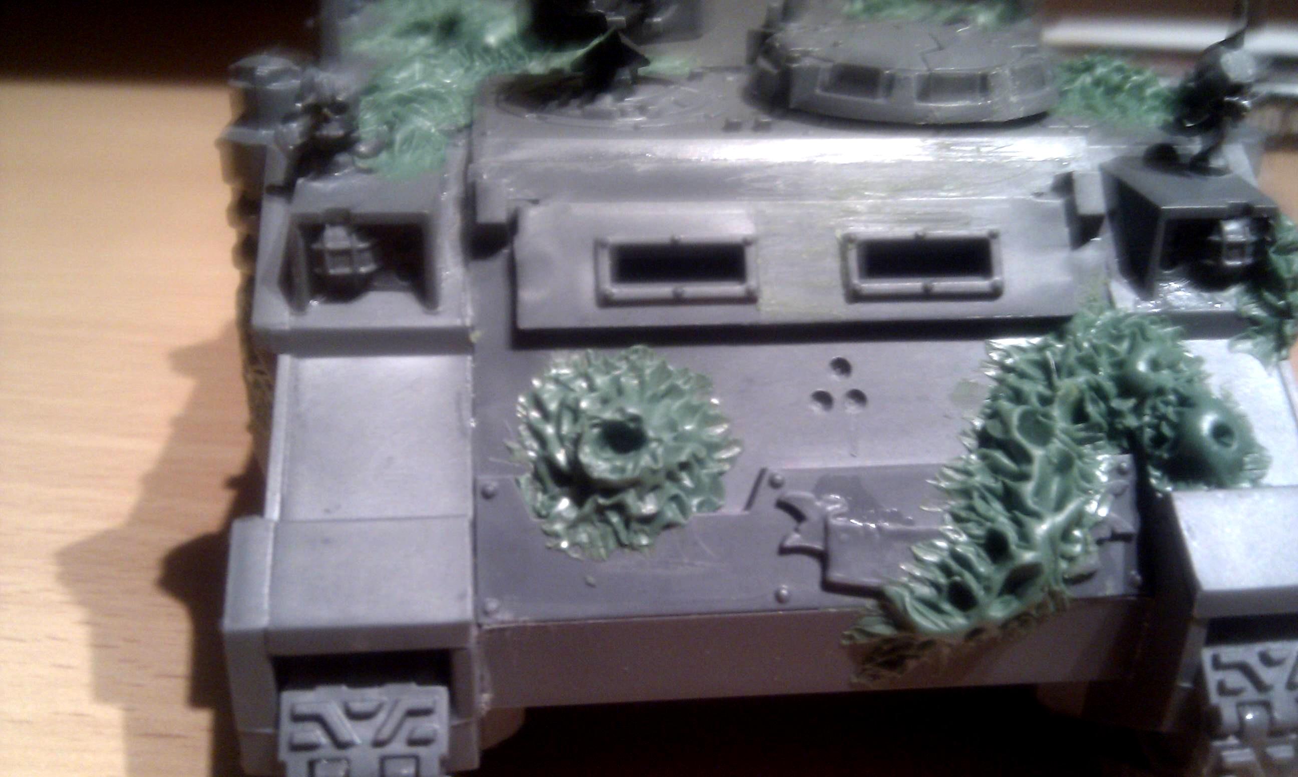 Nurgle Rhino WIP