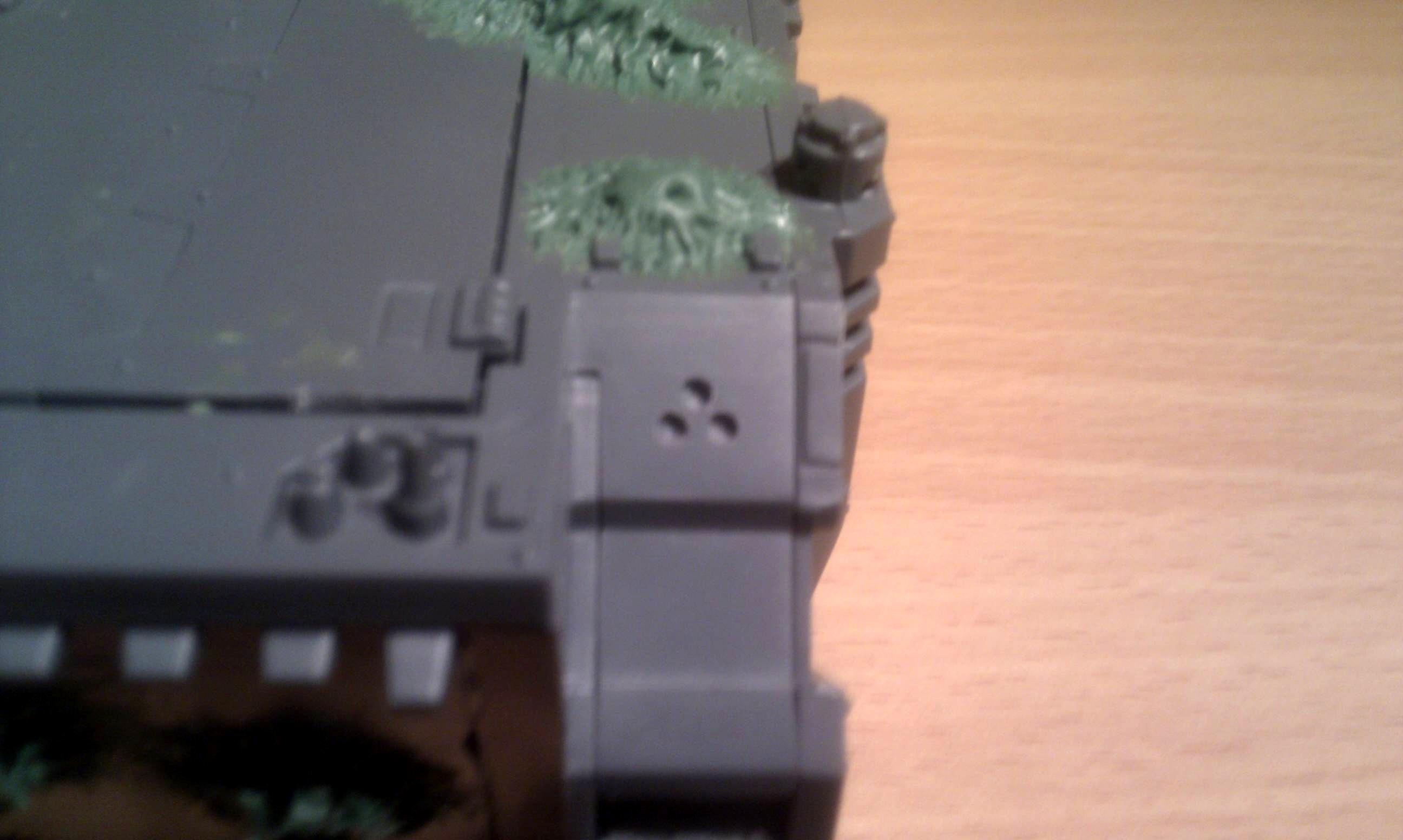 Nurgle Rhino WIP