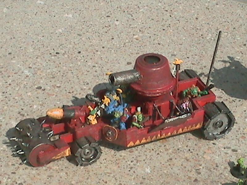 Battle Wagon painted w/ Warboss Big Enuff