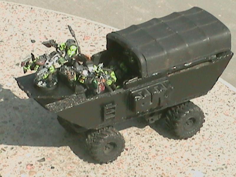 Battlewagon, Custom, Orks, Warhammer 40,000