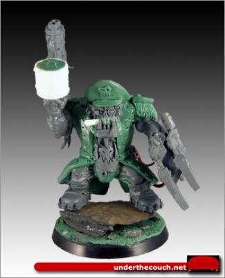 Conversion, Greenstuff, Orks, Putty, Sculpted, Warboss