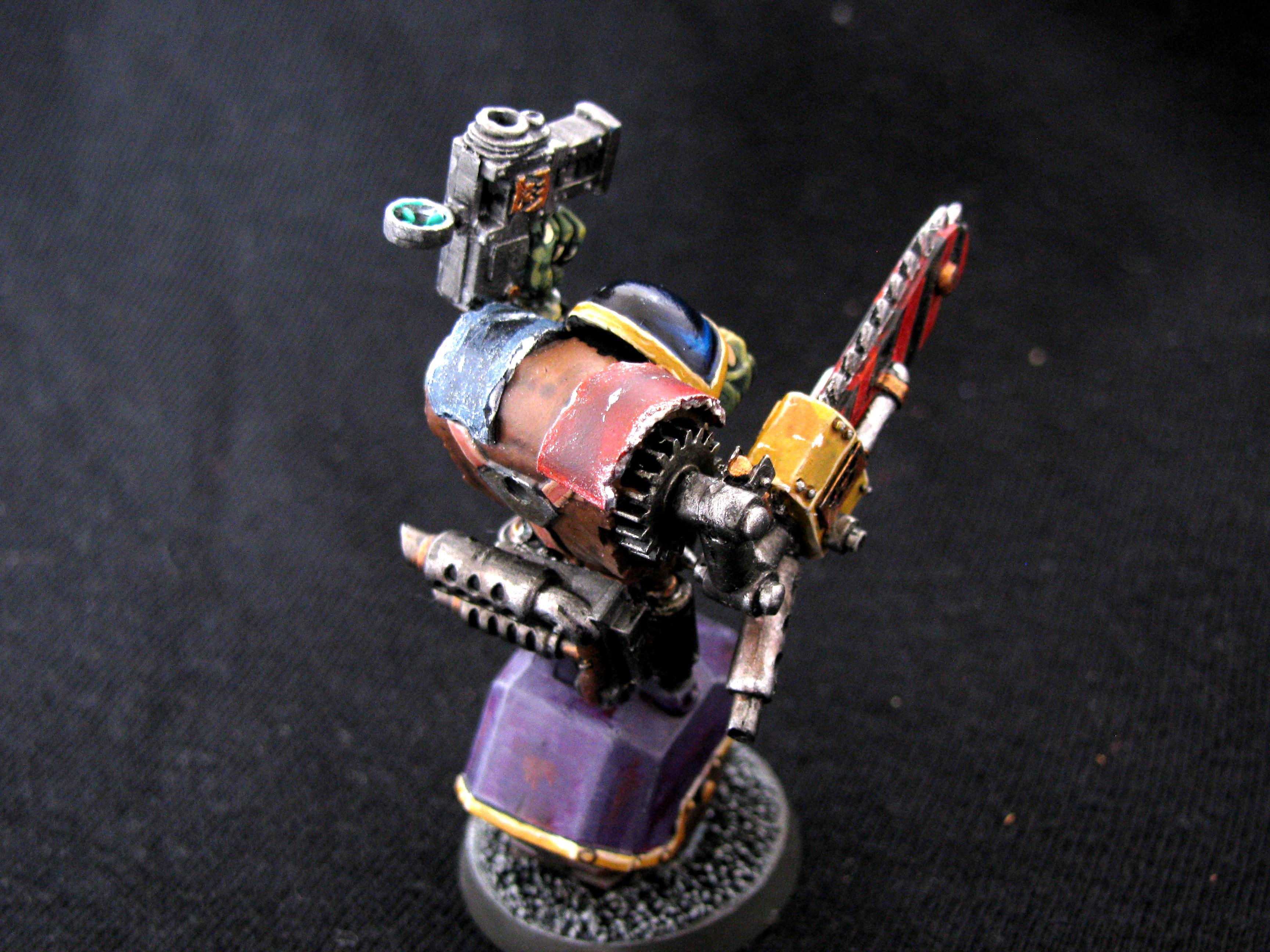 Conversion, Cyborks, Nob, Orks, Warhammer 40,000