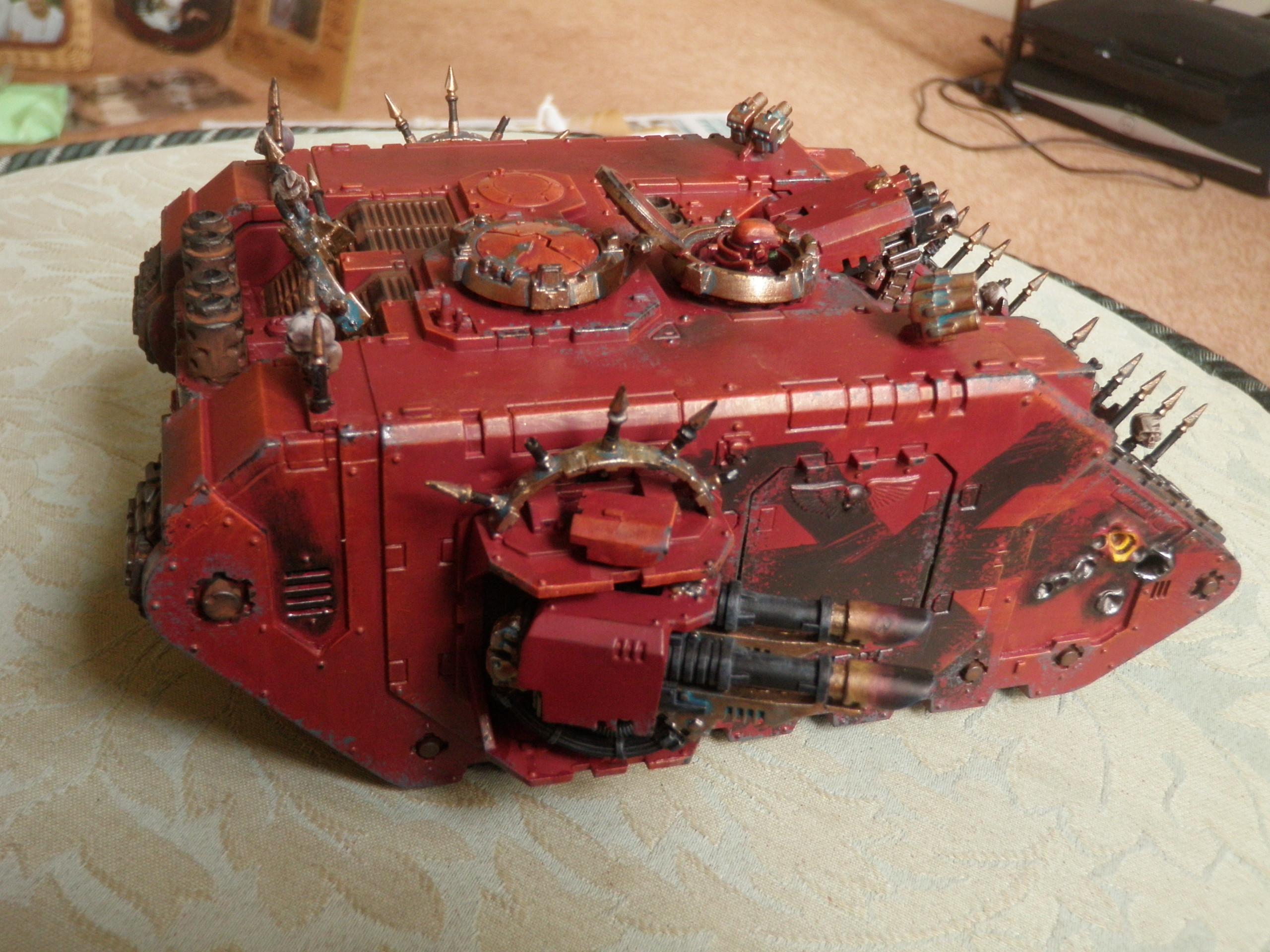 Chaos, Chaos Space Marines, Khorne, Land Raider, Warhammer 40,000, World Eaters
