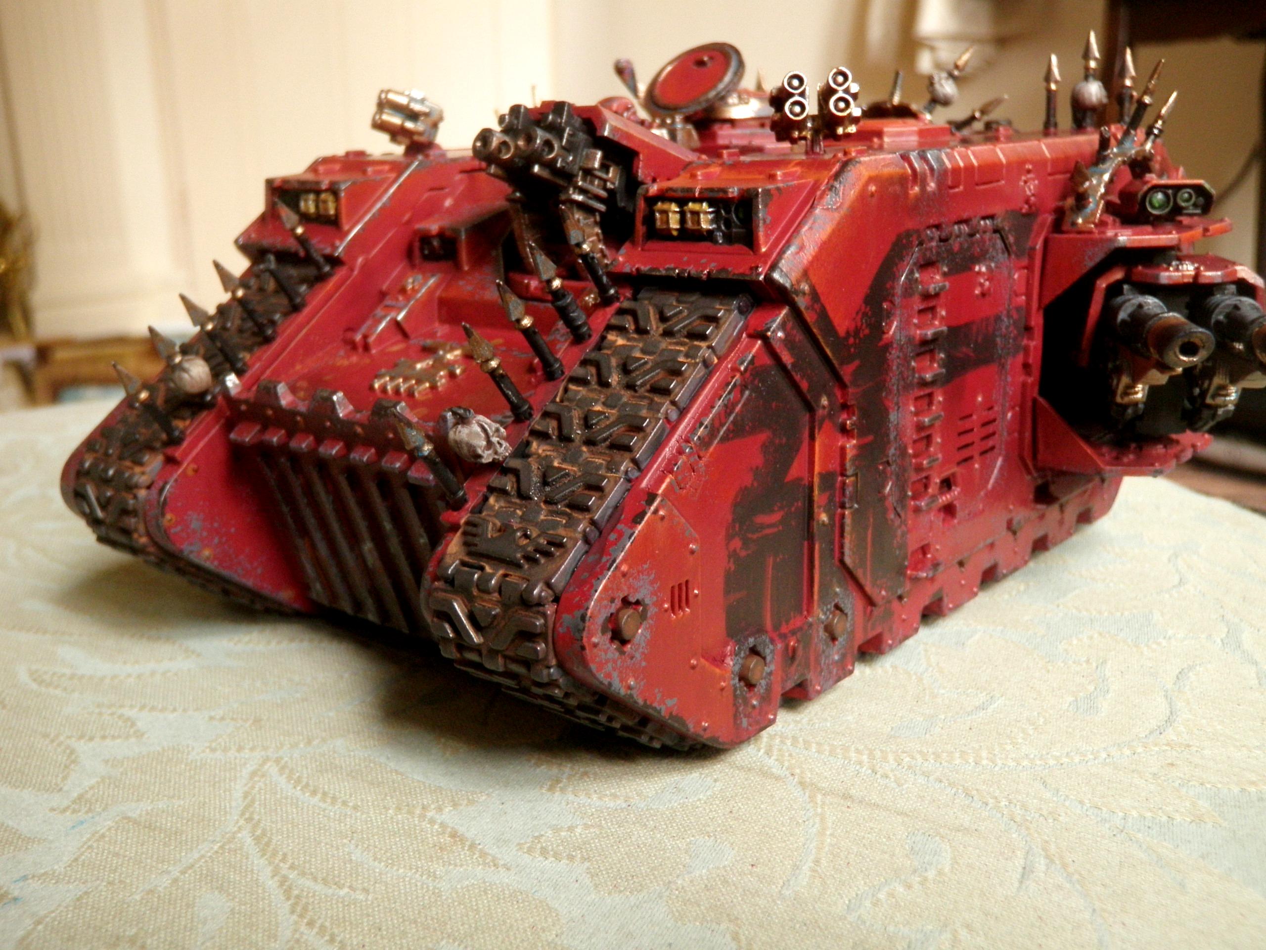Chaos, Chaos Space Marines, Khorne, Land Raider, Warhammer 40,000, World Eaters