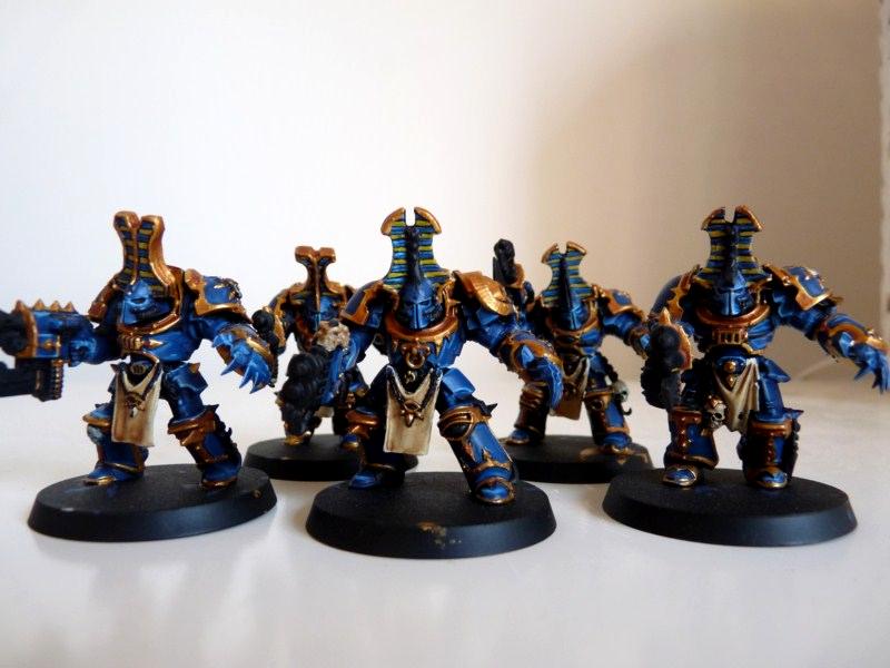 Chaos Space Marines, Terminator Armor, Thousand Sons