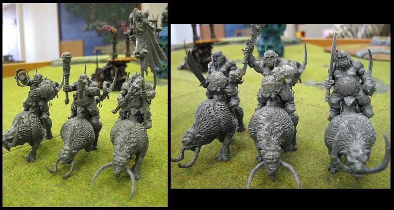 Bulls, Cavalry, Mounts, Mournfang, Ogre Kingdoms, Ogres