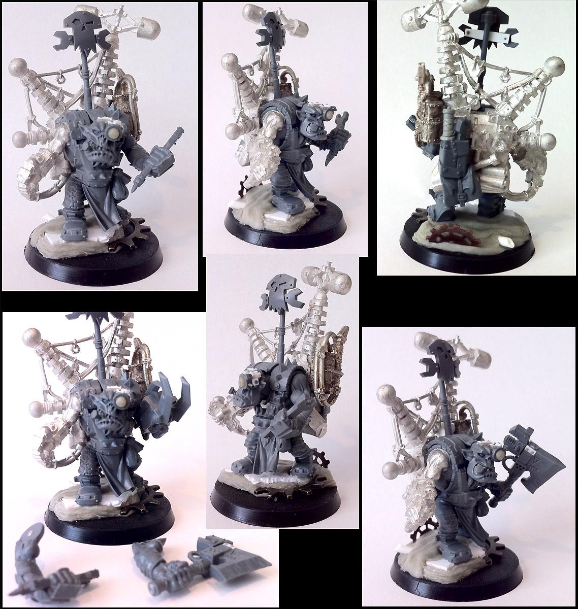 Big Mek, Custom, Cyborks, Kustom, Orks, Painboss, Painboy