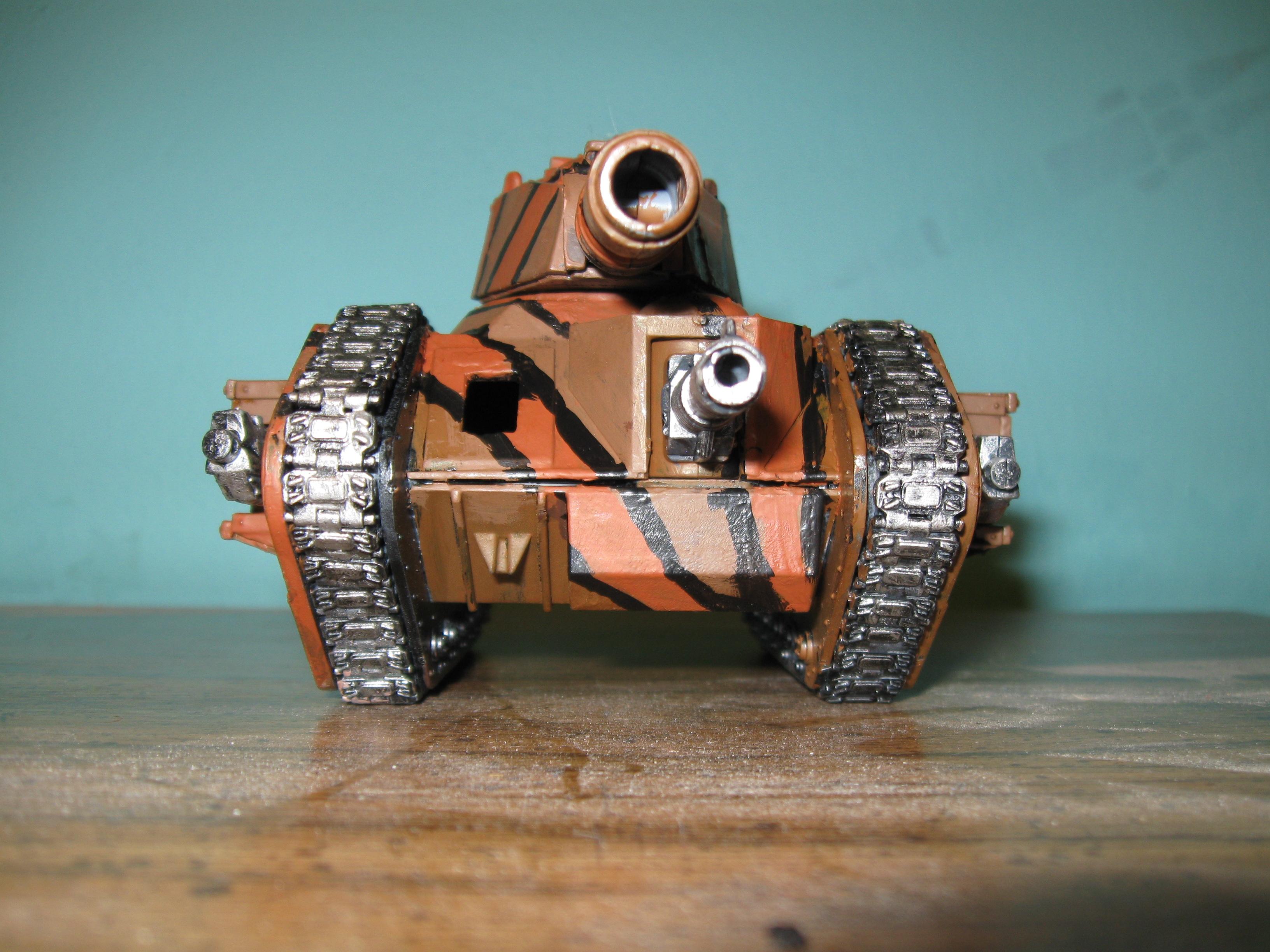 Brown, Camouflage, Custom Army, Desert, Imperial Guard, Leman Russ, Tank