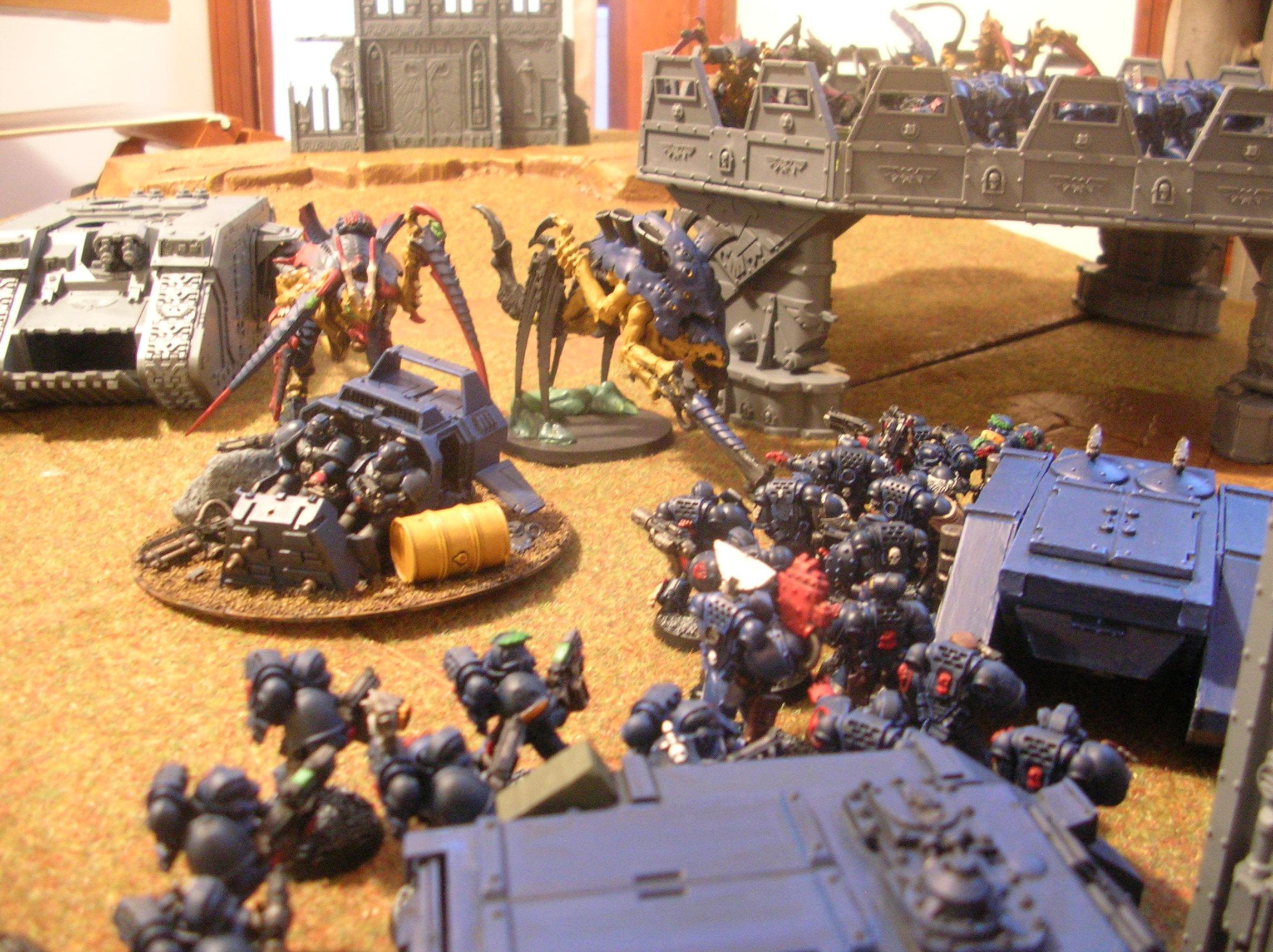 Battle Report, Crimson, Crimson Fists, Fists, Space Marines, Tyranids