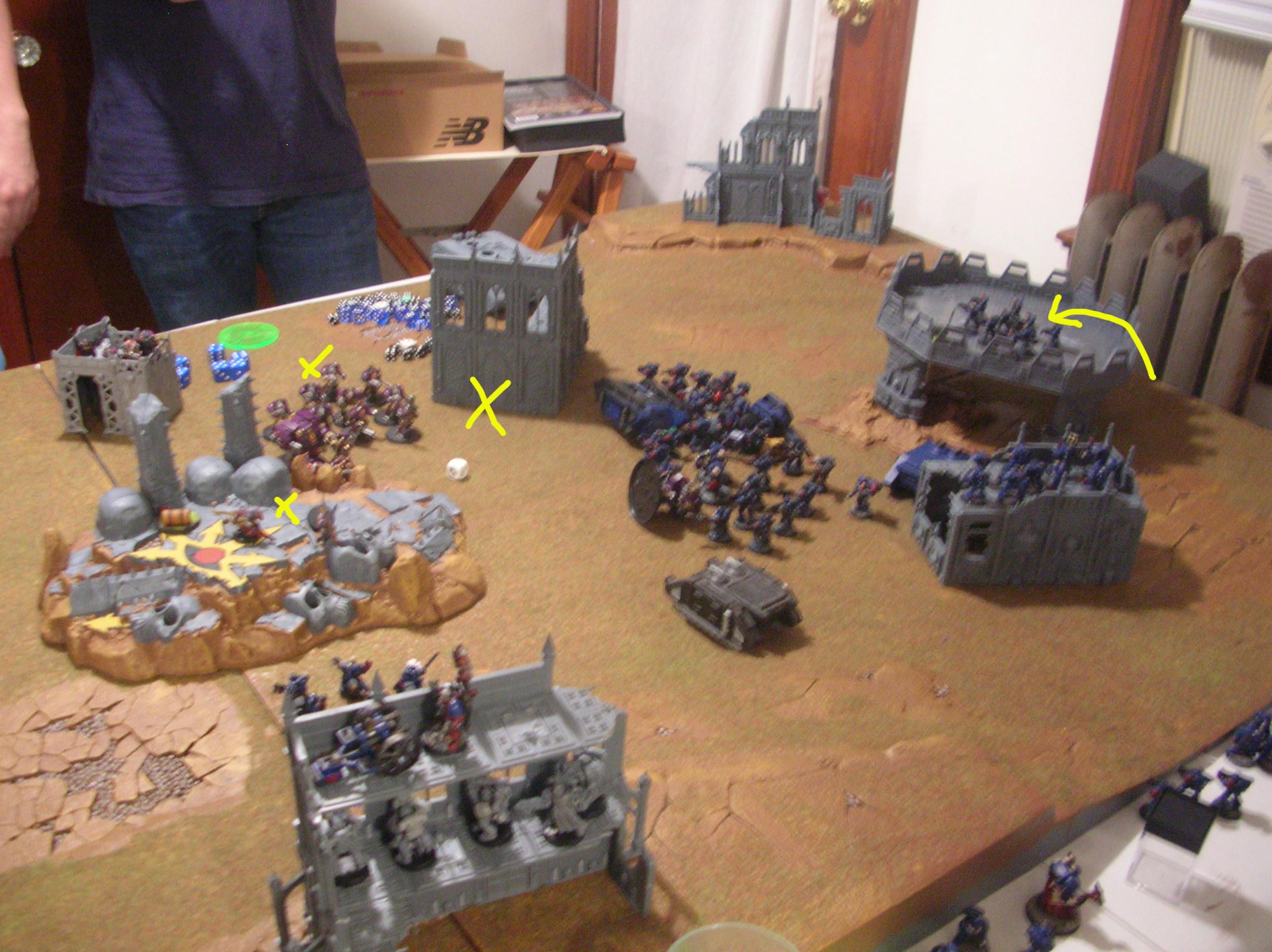 Battle Report, Crimson, Crimson Fists, Fists, Space Marines, Tyranids