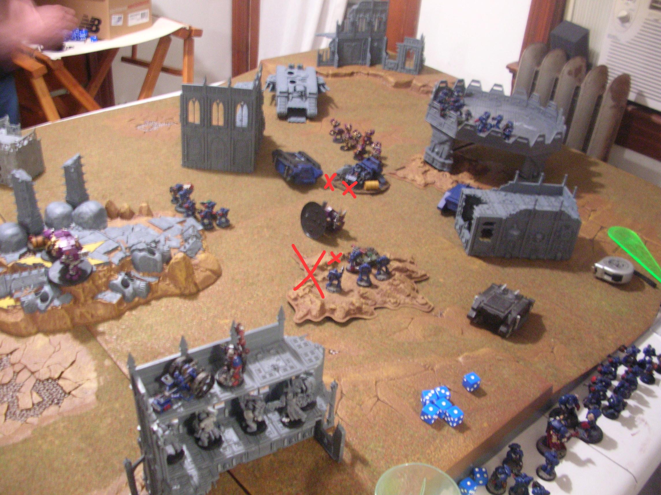 Battle Report, Crimson, Crimson Fists, Fists, Space Marines, Tyranids