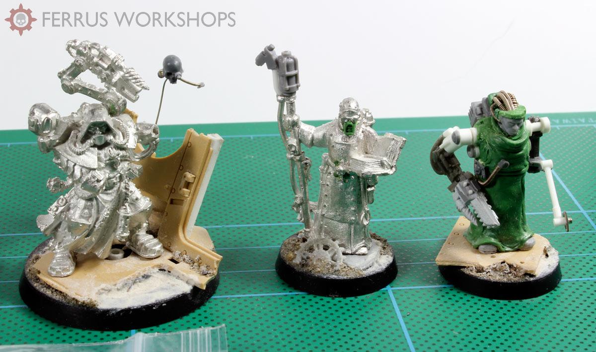 Tech Priest and assistants
