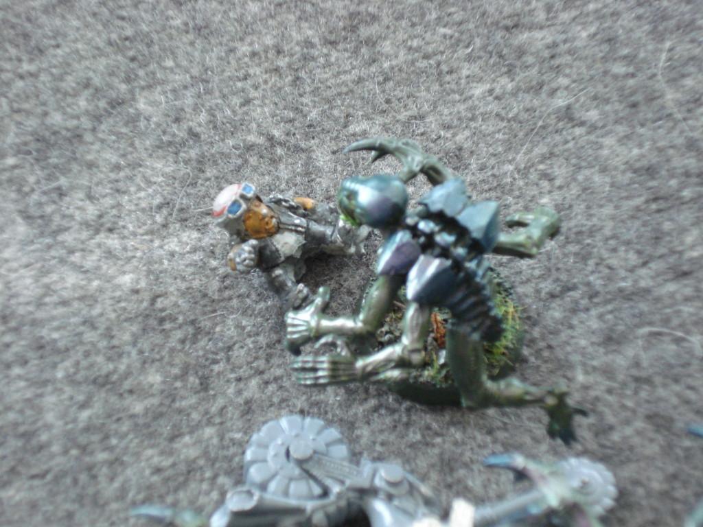 Battle, Bike, Communist, Doom Of Malantai, Duel, Exo Bike, Exo-bike, Fighting, Genestealer, Imperial Guard, Living Ancestor, Nob, Old, Out Of Production, Painted, Photo, Planet, Red Gobbo, Space Dwarf, Space Marines, Squats, Trike, Tyranids, Unpainted, War, Warhammer 40,000