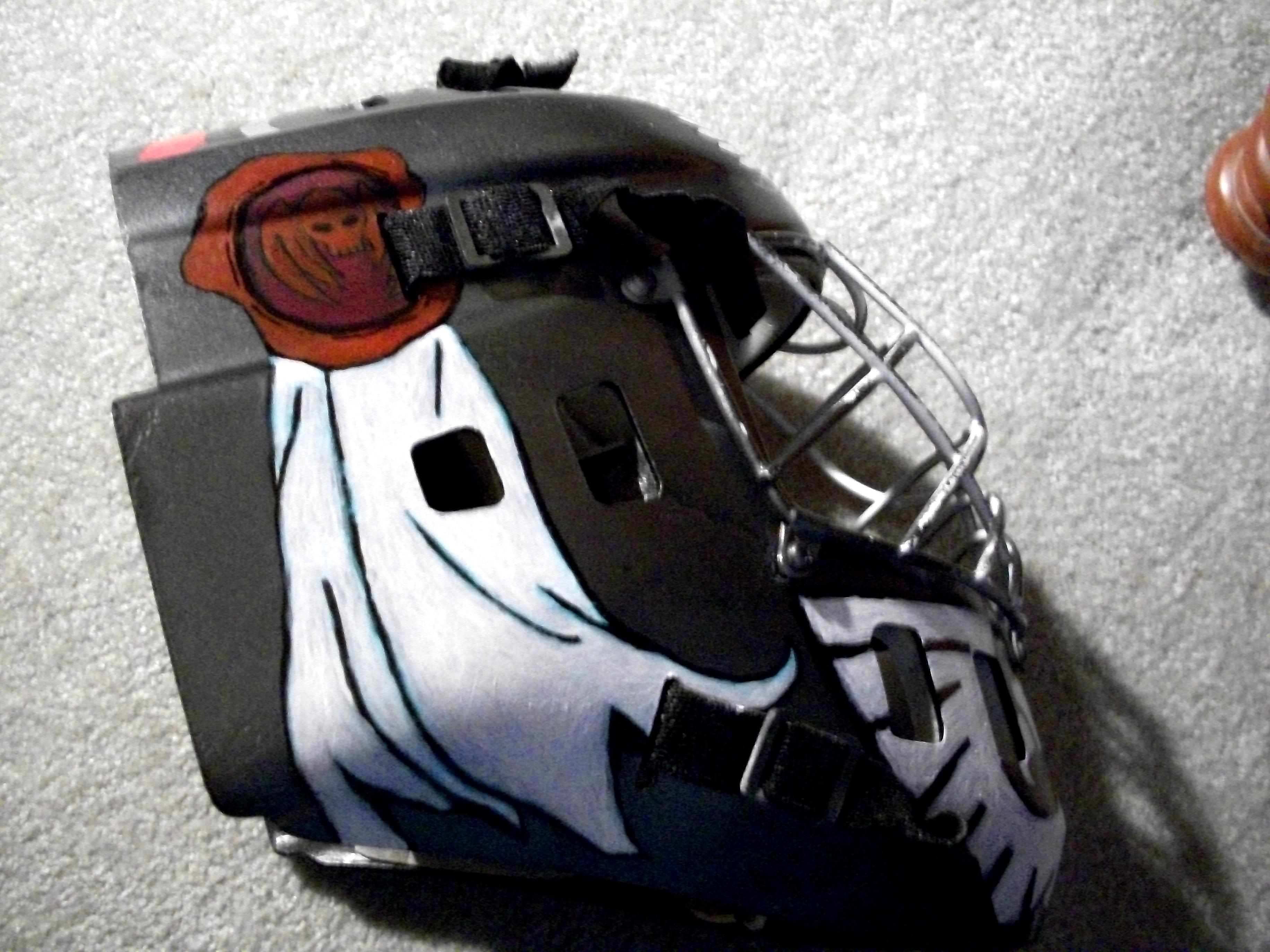 Blood Angels, Goalie Helmet, Hockey, Purity Seal, Space Marines