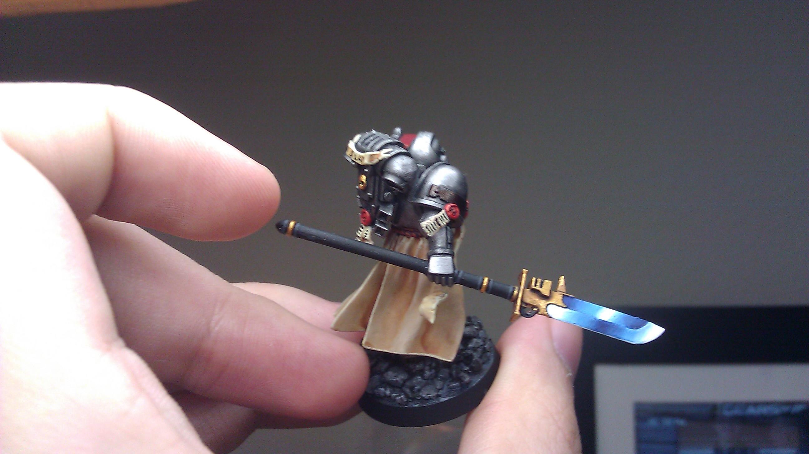 Ammo Drum, Grey Knights, Halberd, Pagk, Power Weapon