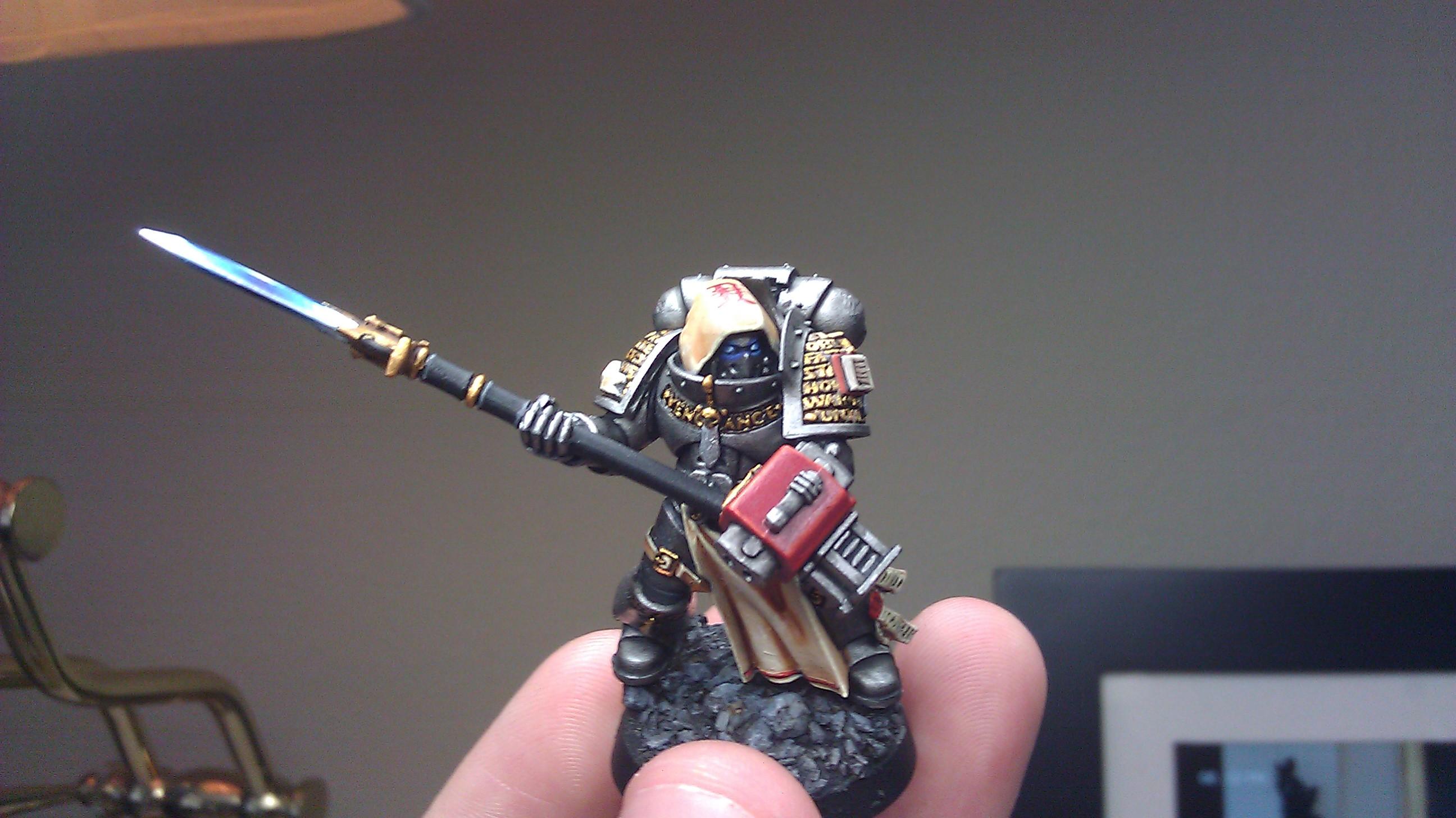 Ammo Drum, Grey Knights, Halberd, Pagk, Power Weapon