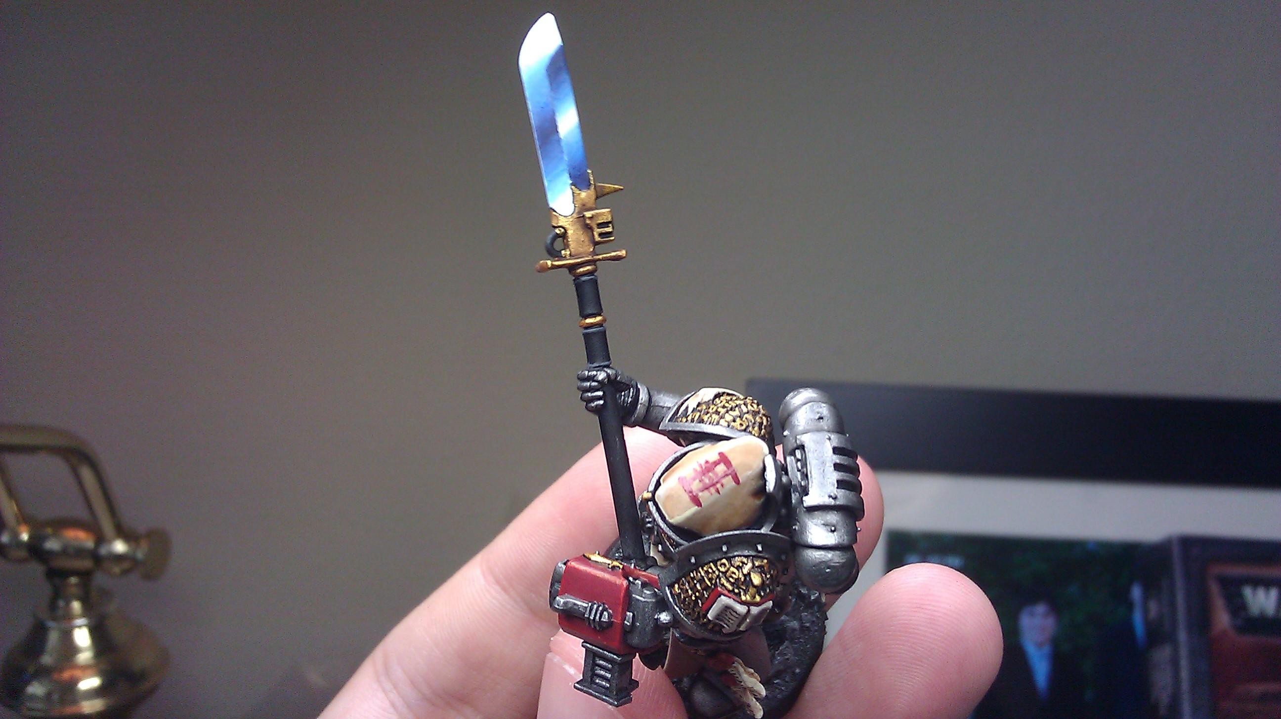 Ammo Drum, Grey Knights, Halberd, Pagk, Power Weapon
