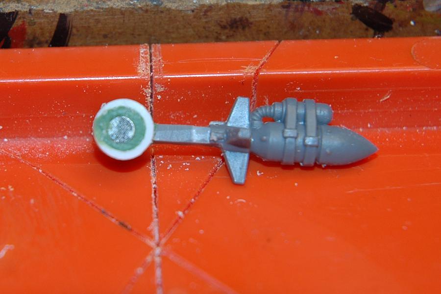 Grot Tank missile launcher