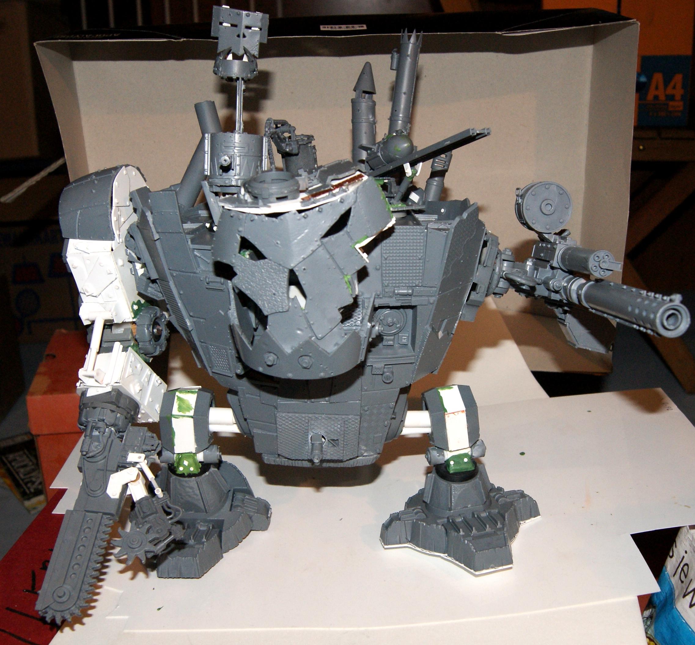 Conversion, Grot Rebellion, Grot Rebels, Grots, Stompa, Warhammer 40,000, Work In Progress