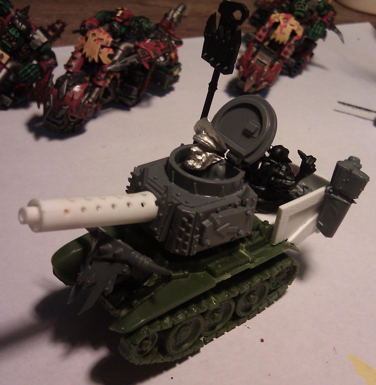 Conversion, Gretchin, Grot Tank, Grots, Orks, Warhammer 40,000