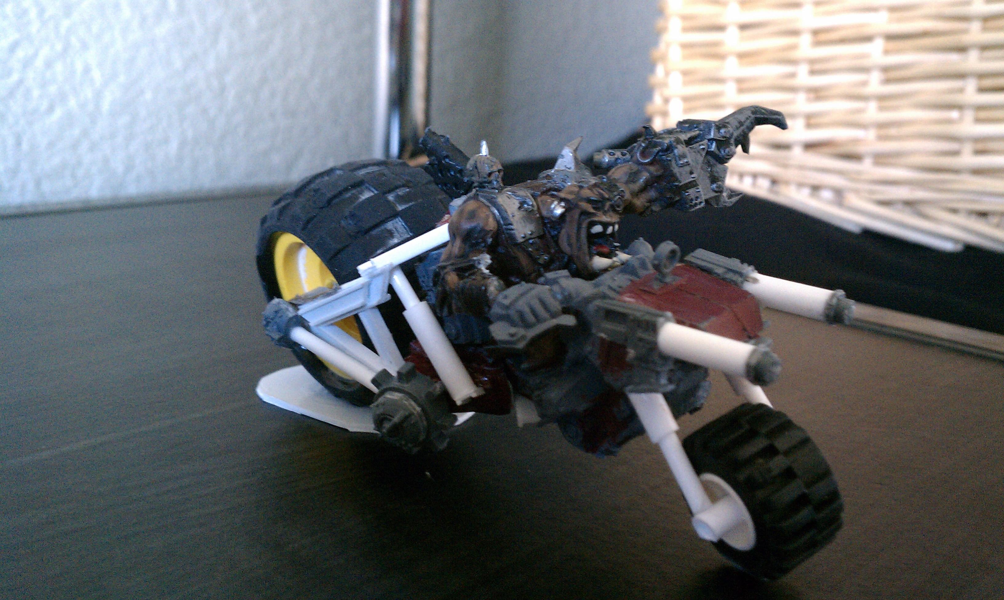 Bike, Orks, Warboss