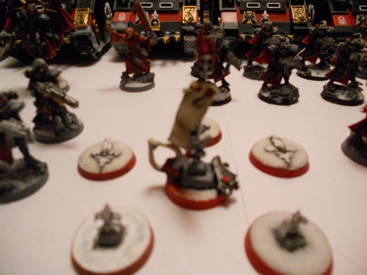 Close up of tokens